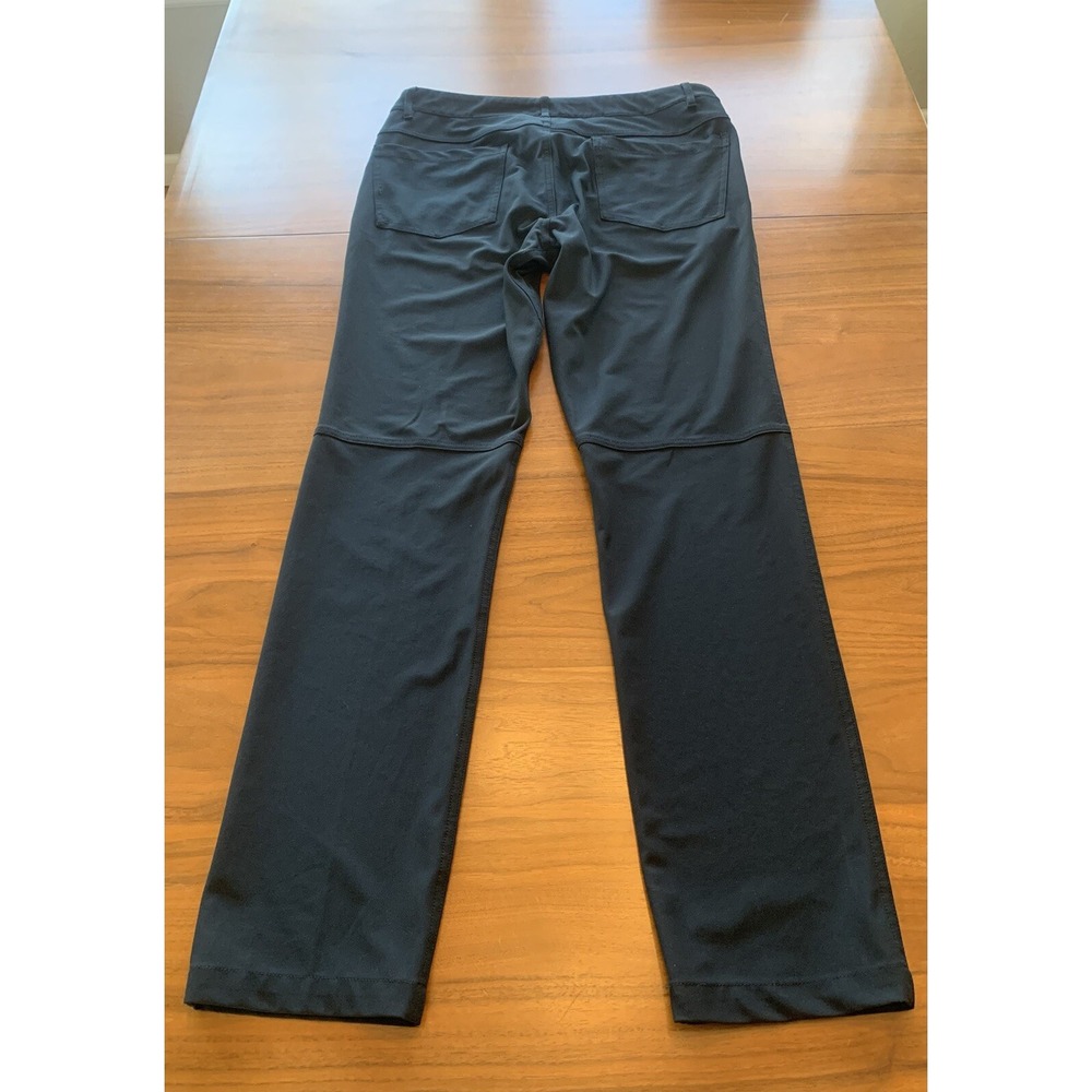 Straight Down Golf Pants 5-Pocket Hero Performance Mens 32 (33x32) Black $160